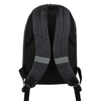 Рюкзак молодёжный, 38 х 28 х 19 см, эргономичная спинка, Calligrata Э "Листья", чёрный