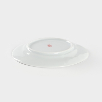 Тарелка фарфоровая &laquo;Пчёлы&raquo;, d=17 см, рисунок микс, цвет белый