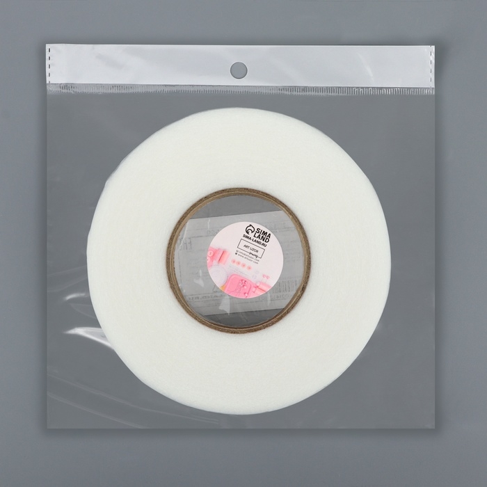 Паутинка клеевая, 2 см, 73 &plusmn; 1 м, цвет белый