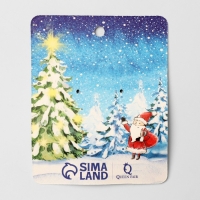 Новый год! Серьги &laquo;Новогодние&raquo; ёлочные шарики, блеск, цвет красно-зелёный в серебре