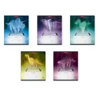 Тетрадь 24 листа в линейку ErichKrause Digital Dino, обложка мелованный картон, с принтом