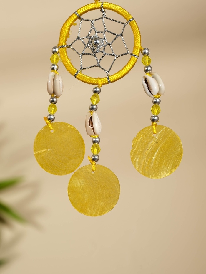 Ловец снов 5х18 см. жёлтый