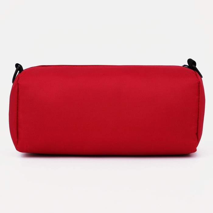 Сумка детская спортивная на молнии, регулируемый ремень, цвет красный