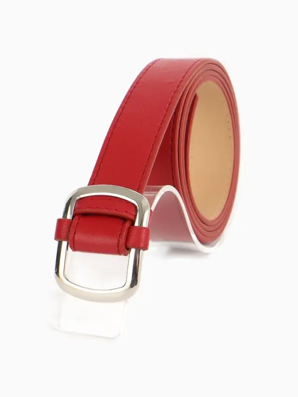 Ремень жен 05-01-02-07, Март2504, 2,7*0,3*110 см, без винта, пряж металл, затяжка,