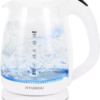 Чайник HYK-G2001 1.8л. 2200Вт белый