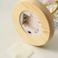 Сувенир свет "3 розы в колбе" LED 3хААА серебристый 11х11х22 см