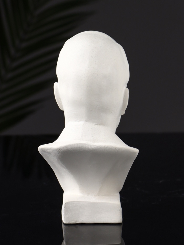 Набор бюстов на подносе, 20х10х15 см, белый