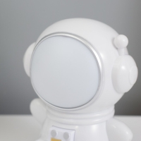 Ночник "Космонавт" LED 1.5Вт USB АКБ белый 9,5х8х10,5 см RISALUX