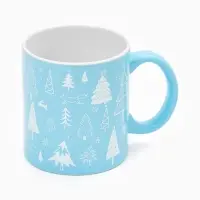 Кружка чайная новогодняя &laquo;Новогодний лес&raquo;, 530 мл