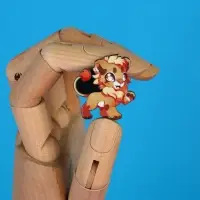 Значок &laquo;Самому смелому&raquo;, 3.3&times;3.1 см