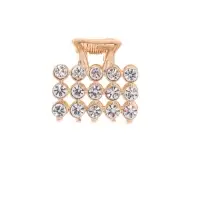 Крабик для волос &laquo;Классик&raquo;, 2.5 см, золото МИКС