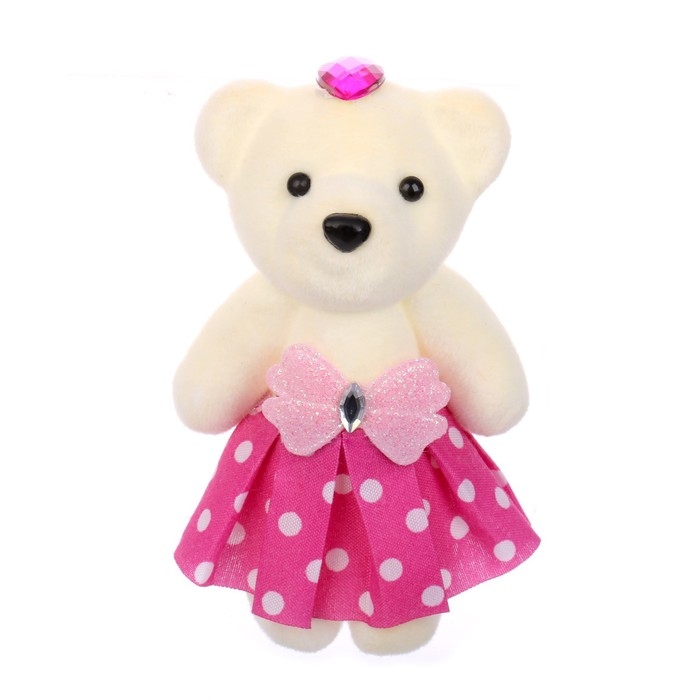 Игрушка из пенопласта &laquo;Мишка с бабочкой&raquo;, цвета МИКС