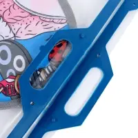 Ледянка мягкая треугольная Sova, голубой, рисунок МИКС