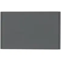 Лейбл из ПВХ Dzeta, ХL, серый