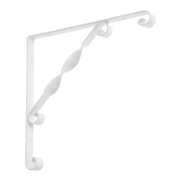 Кронштейн, LIGHT, 200х200, металл, белый, 1 шт.