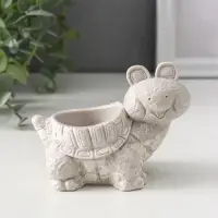 Фигура с подставкой для мелочей &laquo;Черепаха&raquo;, 7.5&times;10&times;6 см, под камень