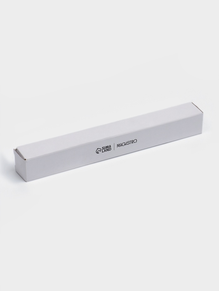 Набор ножей столовых Magistro Flow 23,5 см 6 шт, цвет серебряный