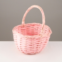 Корзина плетеная, 20&times;20&times;11,5/25 см, ива