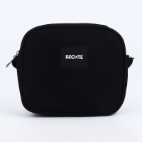 Сумка кросс-боди на молнии &laquo;Бесите&raquo;, чёрная