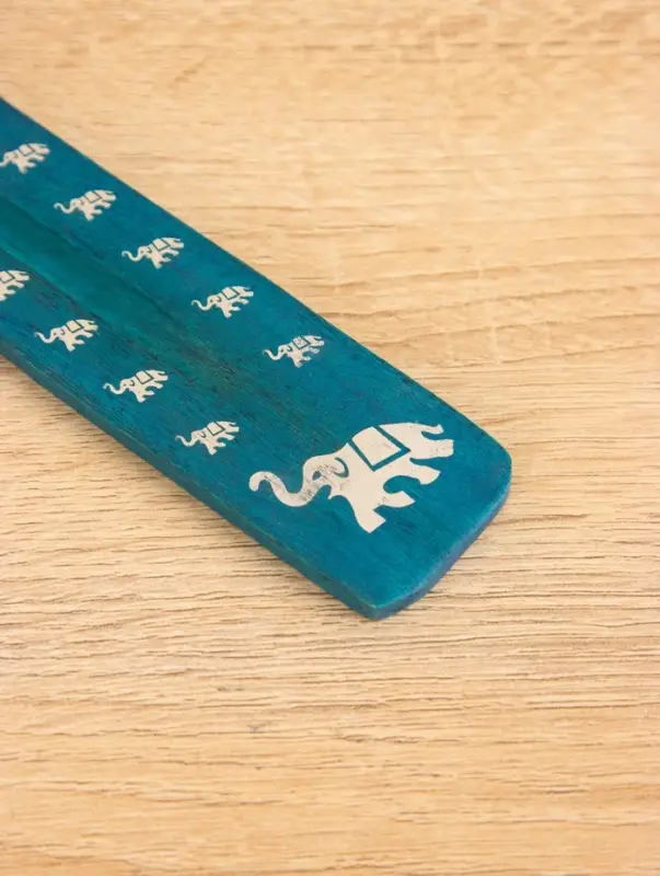 Подставка под благовония "Слон" дерево 25,5 см, МИКС