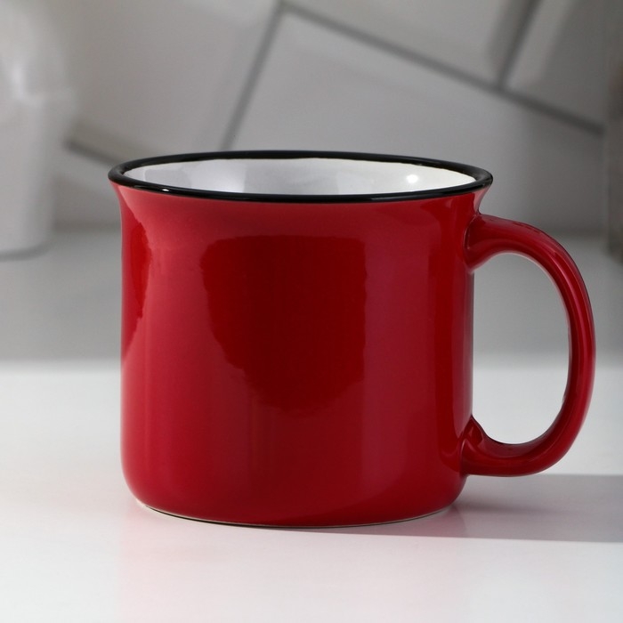 Кружка керамическая Дорого внимание &laquo;С добрым сердцем&raquo;, 450 мл