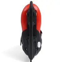 Коньки для фитнеса с роликовой платформой BlackAqua (р.34-37, красный)