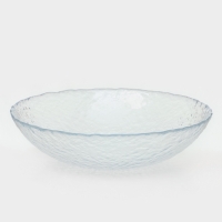 Тарелка глубокая Haze, 700 мл, d=19 cм, цвет прозрачный