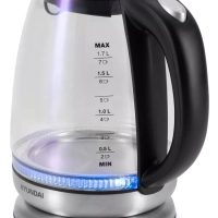 Чайник HYK-G8800 1,7л 2200Вт серебристый (стекло)