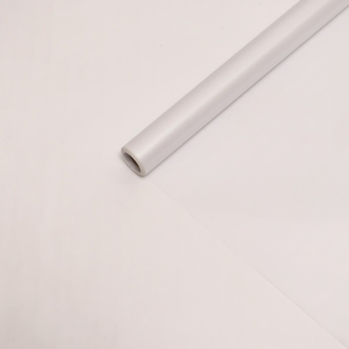 Бумага тишью &laquo;Жемчужная&raquo;, белый, 50см х 10 м