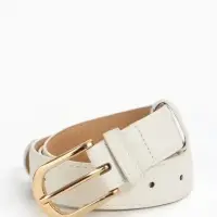 Ремень жен 05-01-01-01, Март2511, 2,8*0,3*110 см, без винта, пряж золото, 1 прокол,