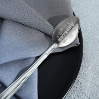 Ложка чайная с гравировкой с 23 Февраля &laquo;Алексей&raquo;, 3 х 14 см.