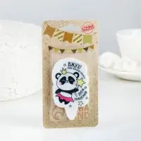 Свеча для торта &laquo;Панда ВЖУХ!&raquo;, 6.5 см