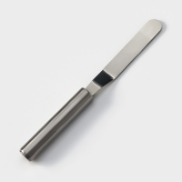 Набор лопаток - палеток кондитерских Доляна, 3 шт, 22&times;8&times;1,5 см, цвет серебристый