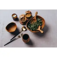 Стакан, 8&times;8&times;8 см, тиковое дерево