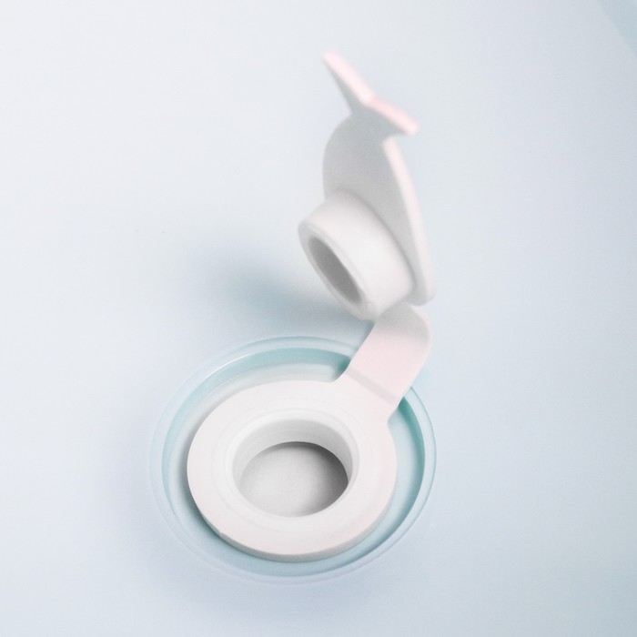 Ванна детская &laquo;Кролики&raquo; со сливом, 102 cм, цвет бирюзовый