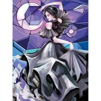 Алмазная мозаика с частичным заполнением на холсте &laquo;Танец&raquo;, 30 х 40 см