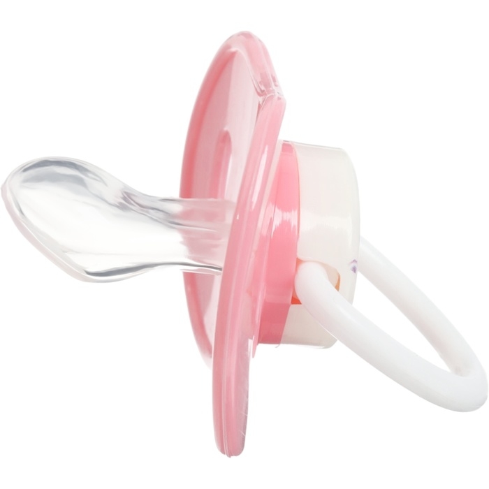 Соска - пустышка силиконовая ортодонтическая, от 3 мес., с колпачком, цвет МИКС