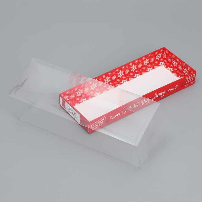 Коробка для десерта &laquo;Посылка Деда Мороза&raquo;, 26. 2 х 8 х 9.7 см, Новый год