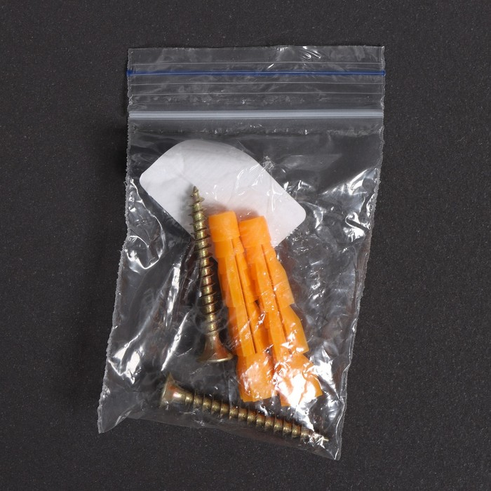 Полка прямоугольная 2-х ярусная, 26,5&times;10,5&times;35 см, цвет хром