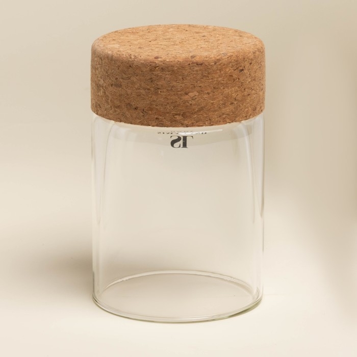 Стакан с двойными стенками на пробковой подставке &laquo;Алькорноке&raquo;, 300 мл, 8х12 см