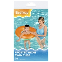 Круг надувной для плавания &laquo;Неоновый иней&raquo;, d=76 см, от 3-6 лет, цвет МИКС, 36024 Bestway