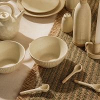 Набор салатников керамических SL Home &laquo;Виенто&raquo;, 600 мл, d=15 см, цвет бежевый