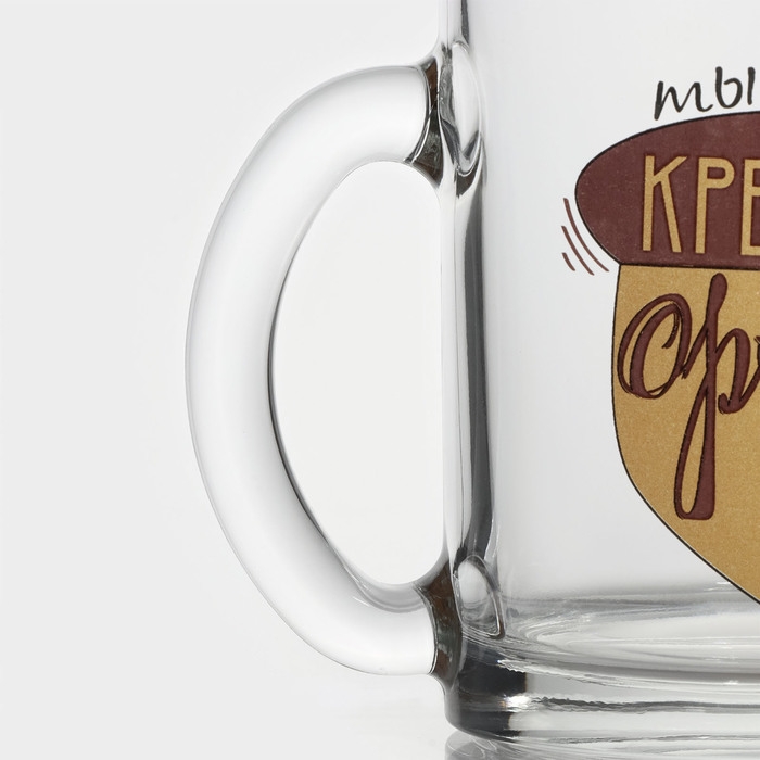 Кружка стеклянная &laquo;Ягодка моя&raquo;, 320 мл, рисунок МИКС