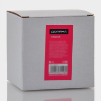 Стакан стеклянный на деревянной подставке Доляна &laquo;Вверх дном&raquo;, 250 мл, 9&times;9 см