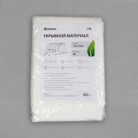 Материал укрывной, 10 &times; 1,6 м, плотность 80 г/м&sup2;, спанбонд с УФ-стабилизатором, белый, Greengo, Эконом 30%
