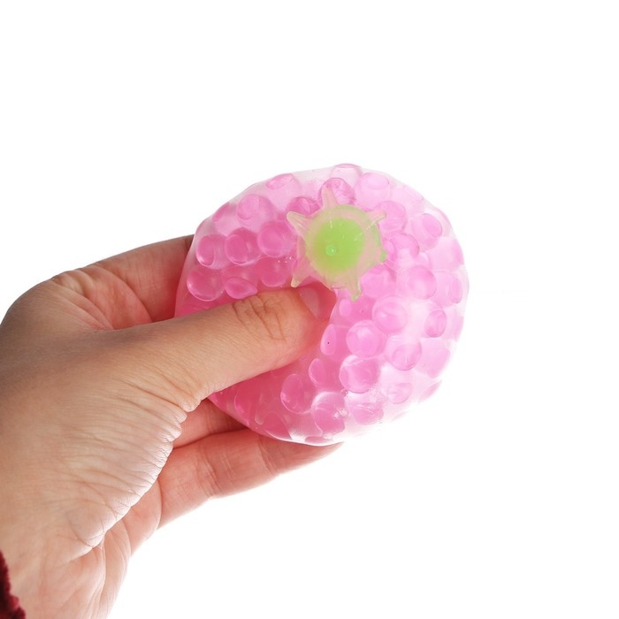 Антистресс сквиш мялка &laquo;Фруктики&raquo;, с гидрогелем, цвета МИКС, в шоубоксе