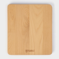 Блюдо для подачи Adelica, 20&times;18&times;1,8 см, пропитано маслом, берёза