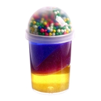 Лизун - слайм &laquo;Перелив&raquo;, цвета МИКС