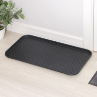 Лоток для обуви, 70&times;37 см, цвет чёрный