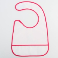 Нагрудник для кормления &laquo;Little princess&raquo; непромокаемый на липучке, с карманом